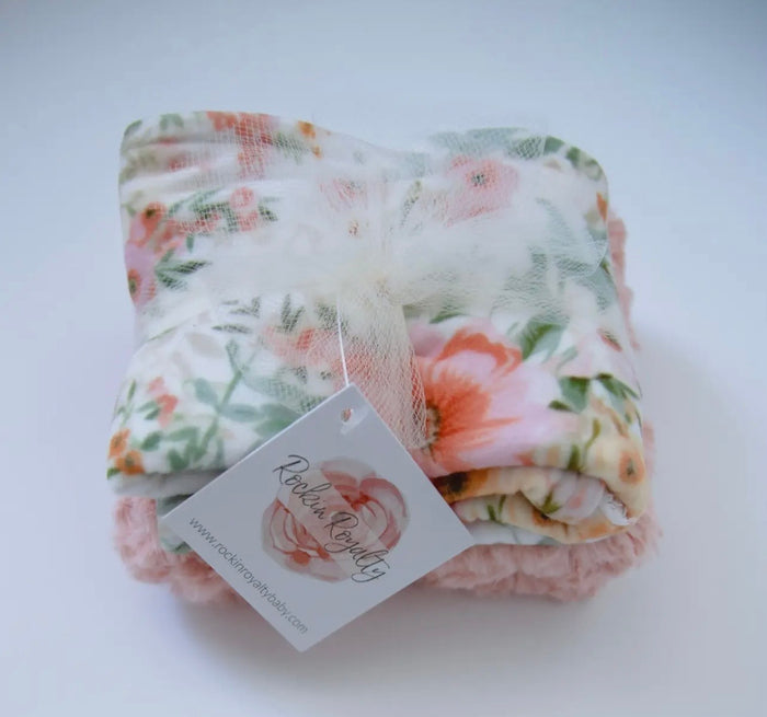 Rockin Royalty Juliette Burp Cloth Set