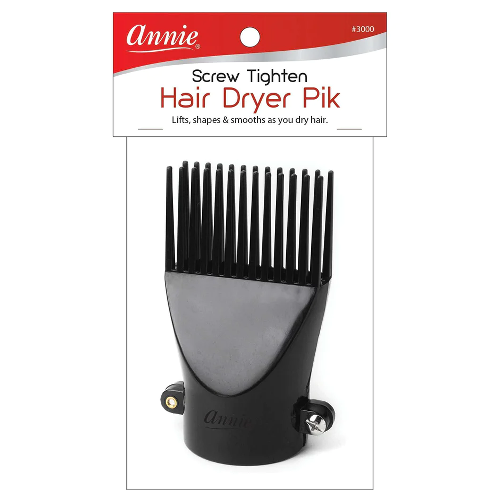Screw Tighten Hair Dryer Pik Attachment by ANNIE