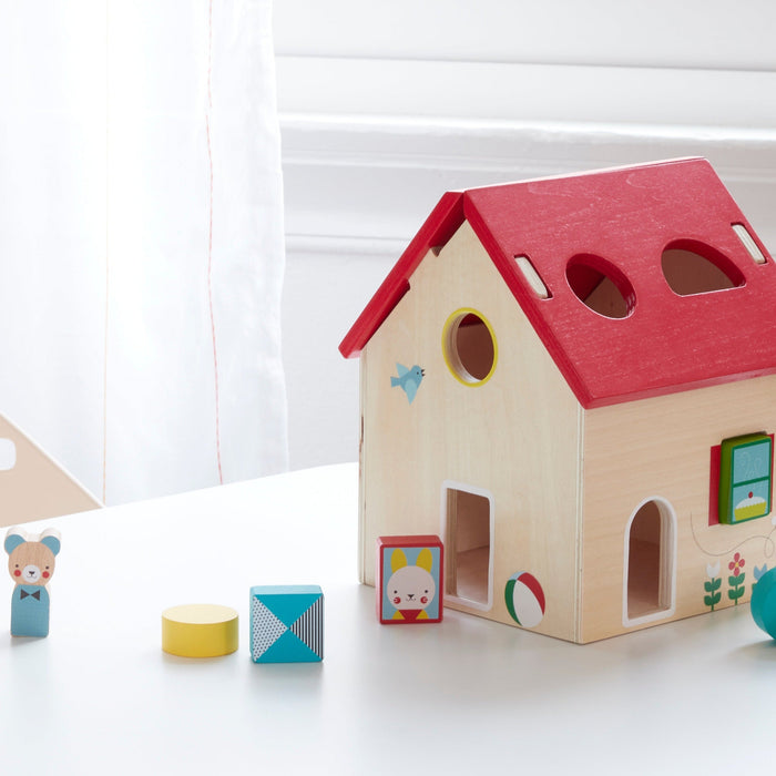 Shape Sorter Wooden Play Set - Lifestyle Cut