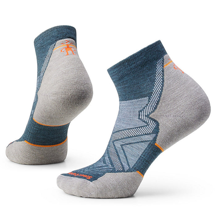 Smartwool Womens Run Targeted Cushion Ankle Socks Apparel Smartwool Twilight Blue Small