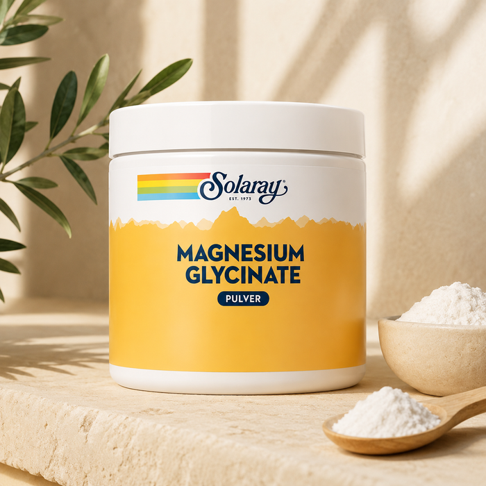 Solaray - Magnesium Glycinate pulver - 267 g