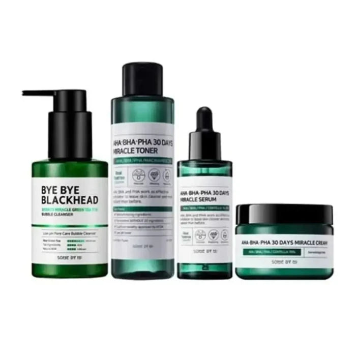 SOME BY MI Blackheads 30 Days Miracle Toner, Serum and Cream Set - DOKAN
