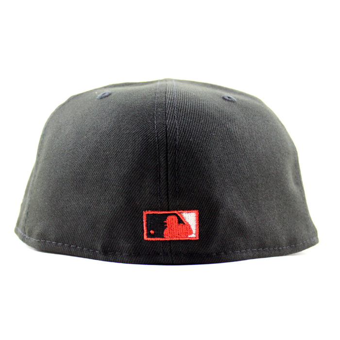 St. Louis Cardinals Busch Stadium New Era 59Fifty Fitted Hat (Black Green Under Brim)