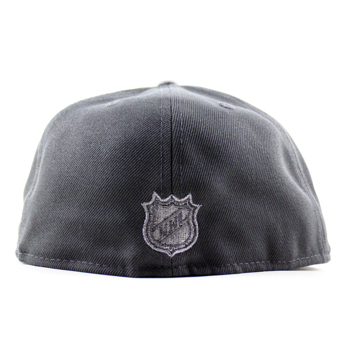 Tampa Bay Lightning 1999 All Star Game New Era 59Fifty Fitted Hat (Graphite Gray Black Gray Under brim)