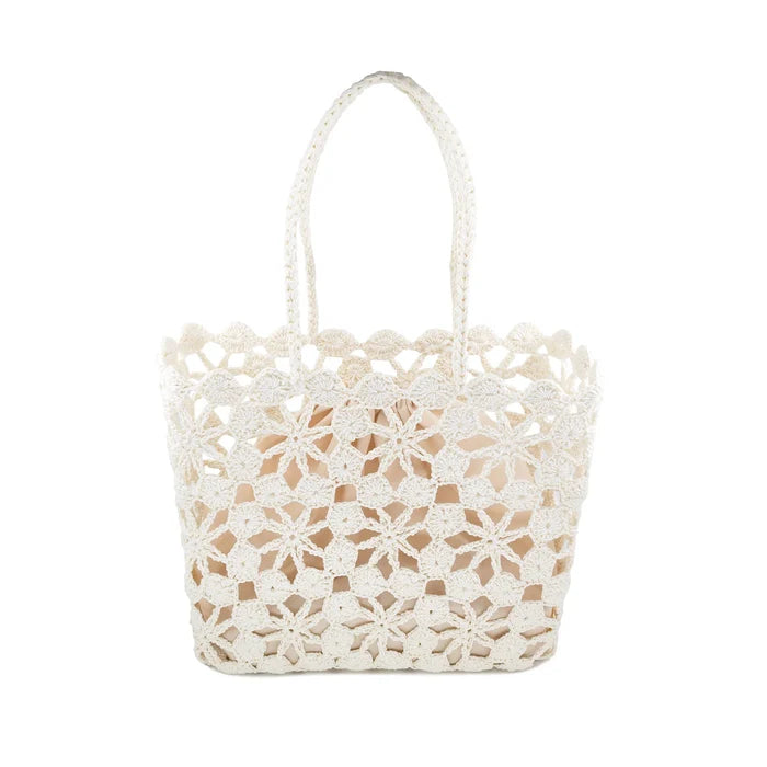 The Mediterranean Muse Bag-White