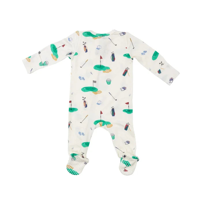 Two Way Zipper Footie - Golf | Angel Dear - Jenni Kidz