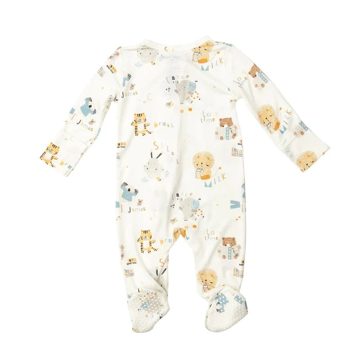 Two Way Zipper Footie - Little And Love | Angel Dear - Jenni Kidz