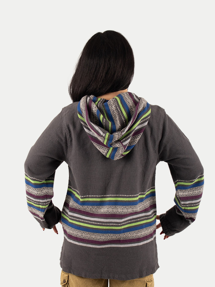 Unisex Gheri Pullover Hoody | Charcoal-Image 6