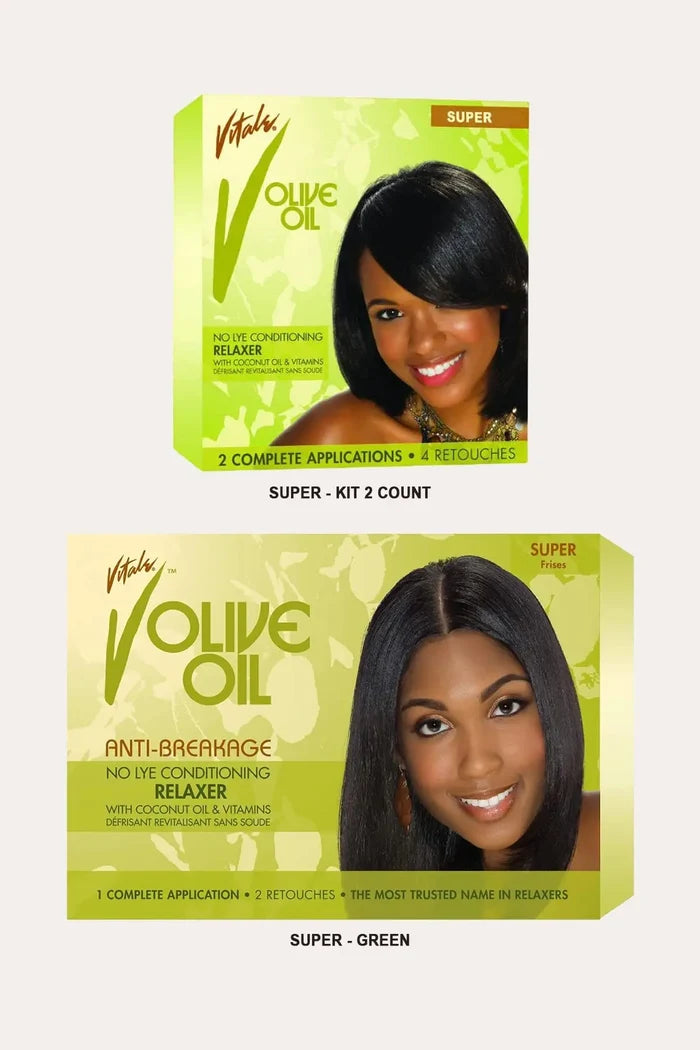 VITALE OLIVE OIL NO-LYE RELAXER KIT VITALE