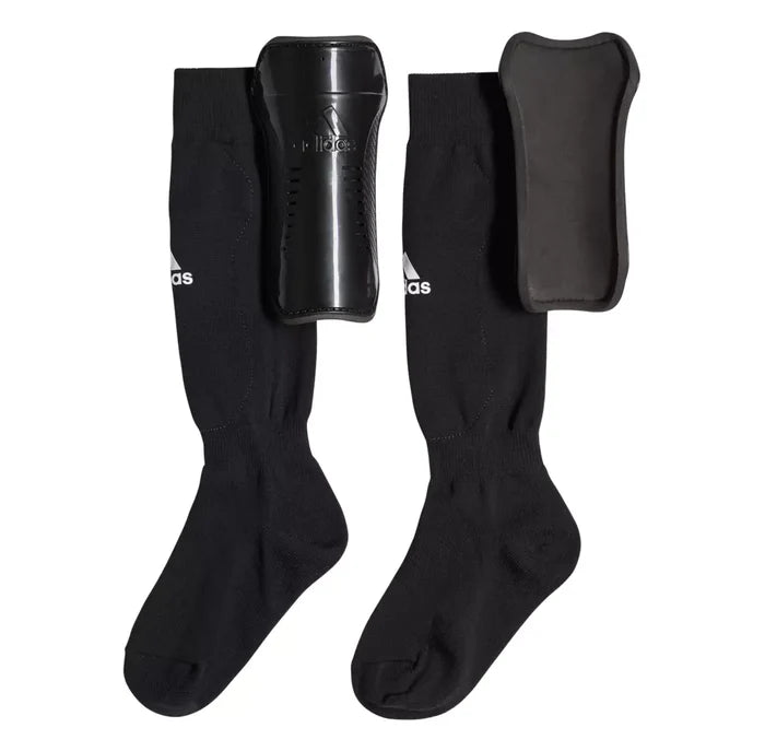 adidas Youth Sock Guard Equipment Adidas Black/White Small