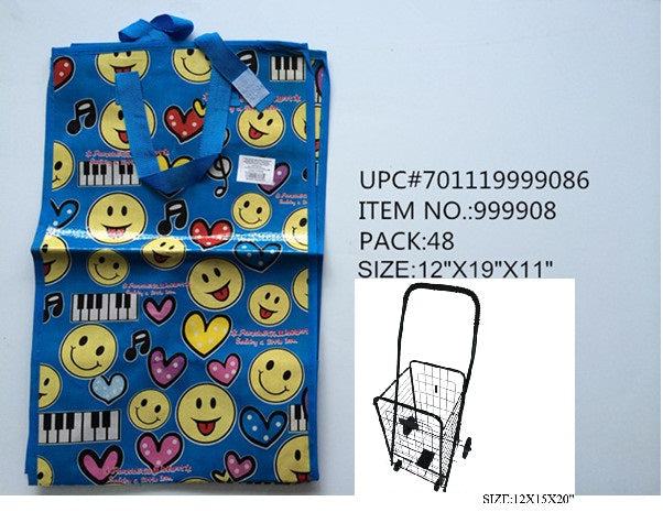 11X12X19"OPEN BAG FIT SMALL  SHOPPING CAR