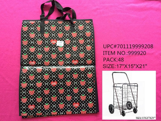 15X17X21"OPEN  BAG FIT LARGE SHOPPING CART
