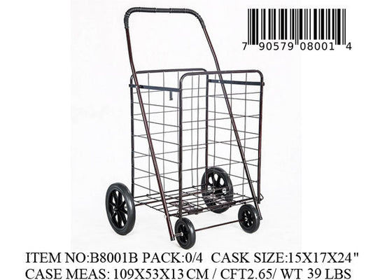 15X17X24"FOLDABLE SHOPPING CART