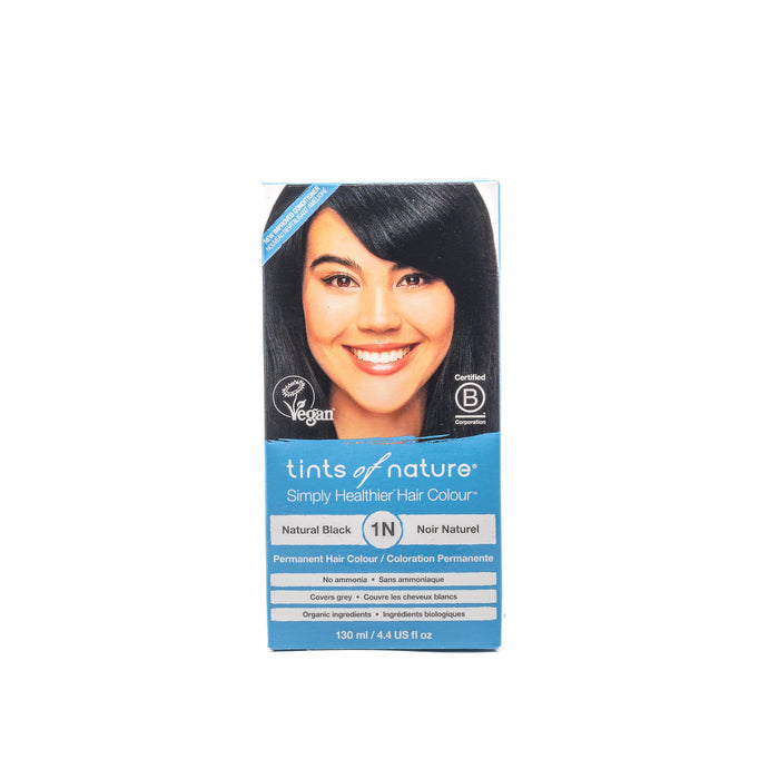 1N Natural Black Permanent Hair Dye