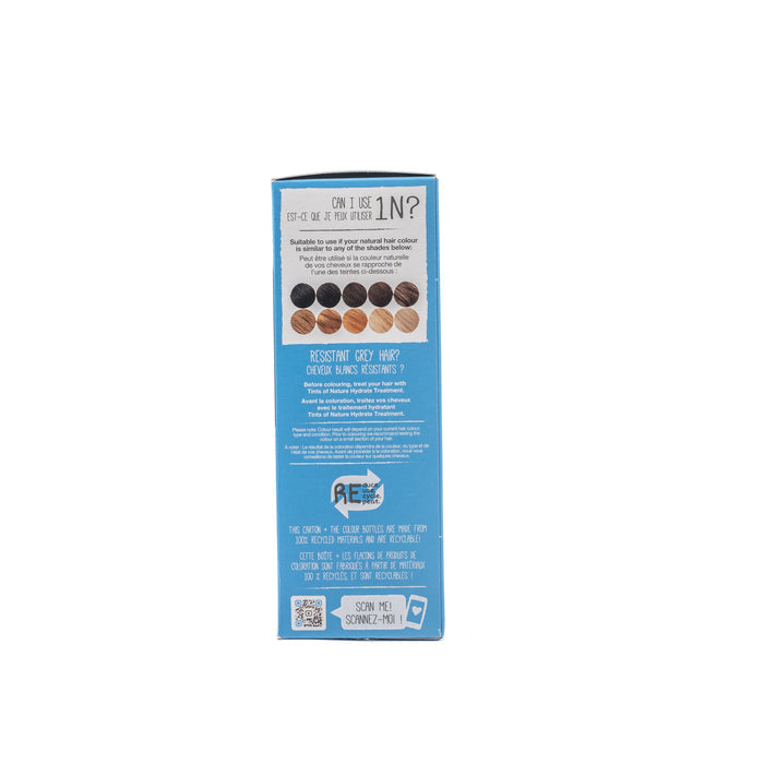 1N Natural Black Permanent Hair Dye