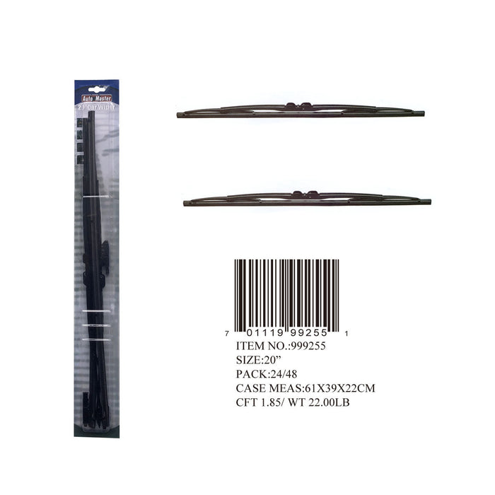 20"2PC CAR WINDSHIELD WIPER