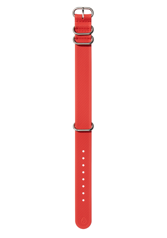 20mm FKM Rubber One Piece Band - Fire