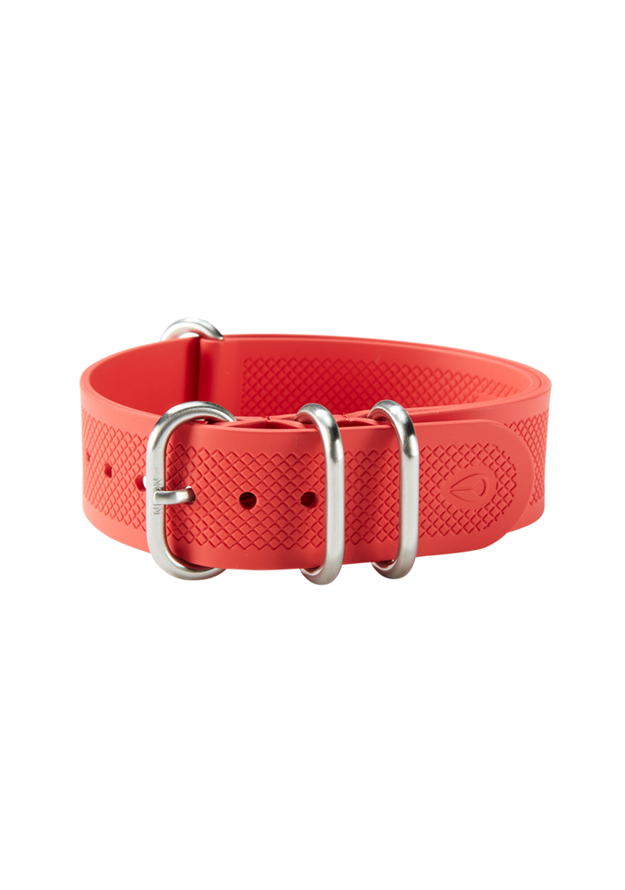 20mm FKM Rubber One Piece Band - Fire