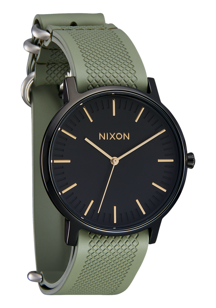 20mm FKM Rubber One Piece Band - Olive