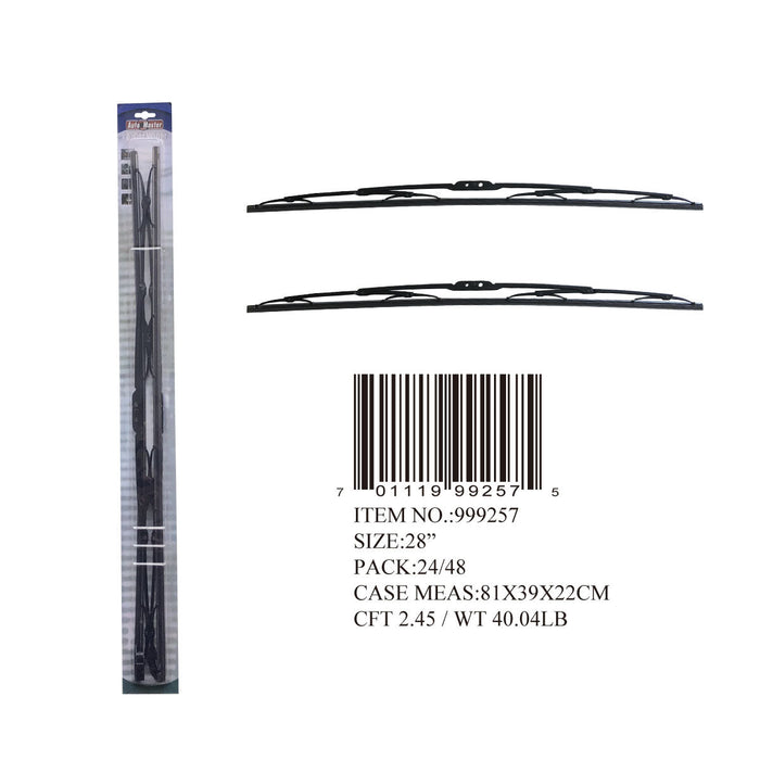 28" WINDSHIELD WIPER 2PC SET
