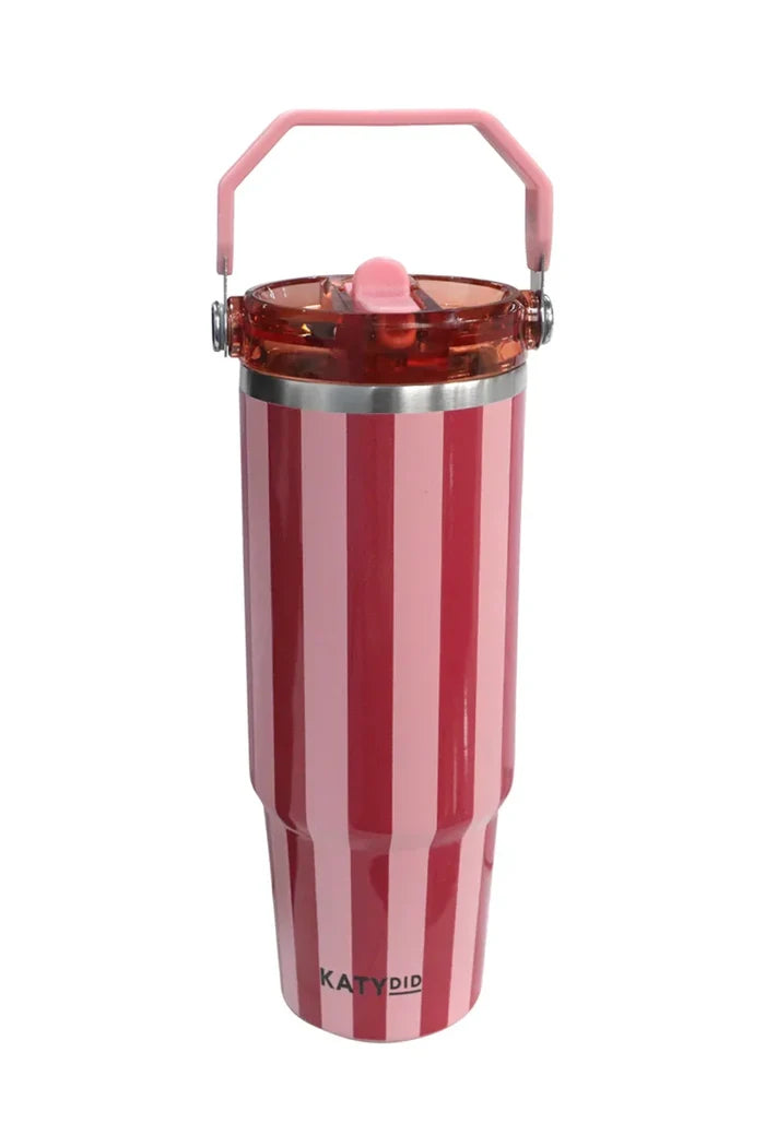 30 oz. Cabana Tumbler-Pink & Wine