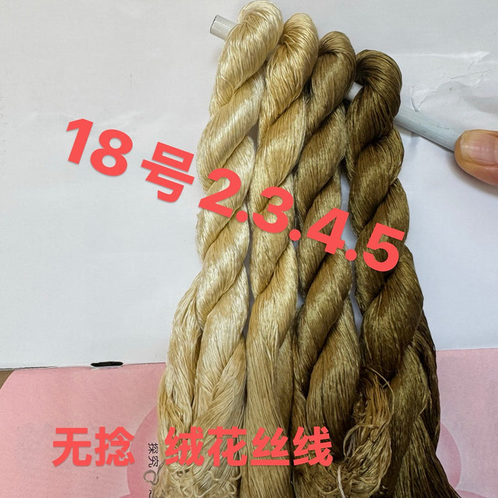 400m Suzhou Embroidery Monofilament Untwisted Mulberry Silk Thread(set18) - Ronghua Threads