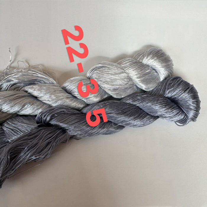 400m Suzhou Embroidery Monofilament Untwisted Mulberry Silk Thread(set22) - Ronghua Threads