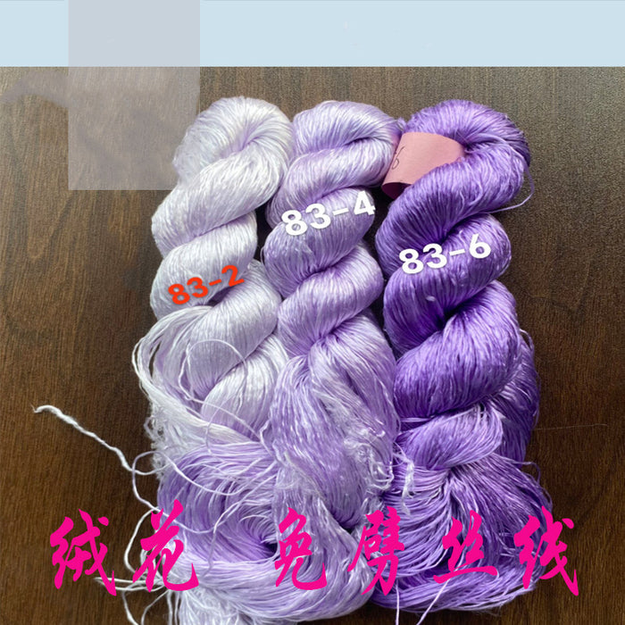 400m Suzhou Embroidery Monofilament Untwisted Mulberry Silk Thread(set83) - Ronghua Threads
