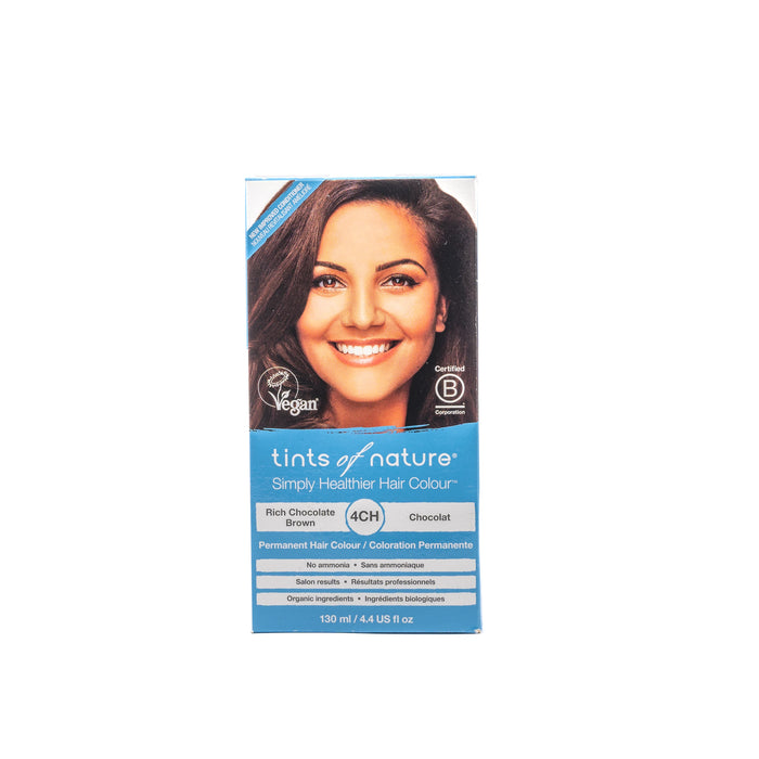 4CH Rich Chocolate Brown Permanent Hair Dye
