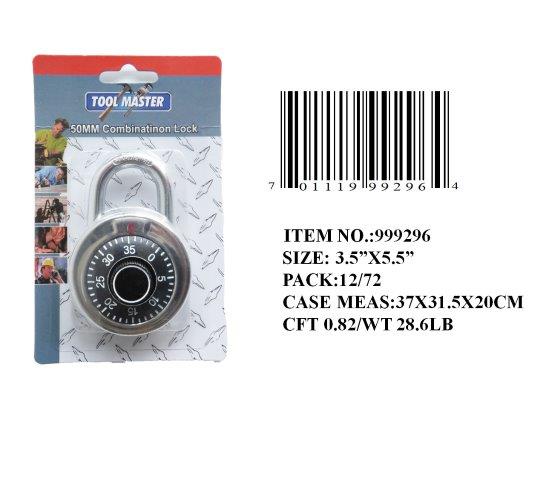 50MM RD COMBINATION PADLOCK