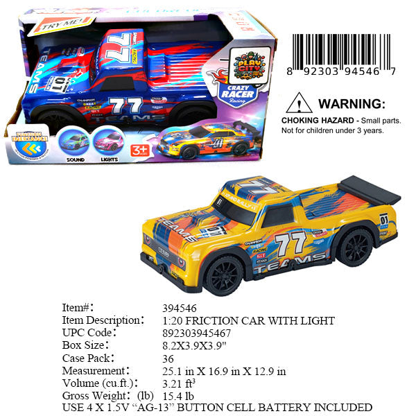 8.2X3.9X3.9"1:20 F/P IC TRUCK