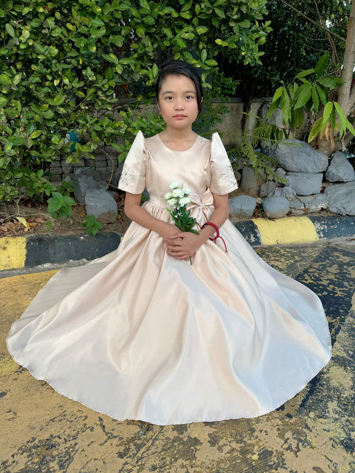 Premium Flower Girl Duchess Dress