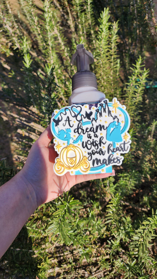 A Dream Is A Wish Bath and Body Foam Soap Holder