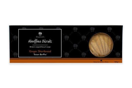 Aberffraw biscuits - Ginger Shortbread
