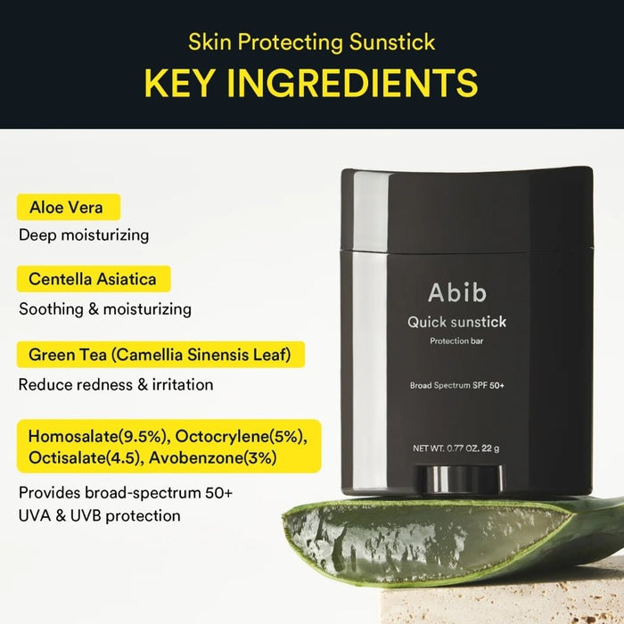 Abib Quick Sun Protection Bar 22g - Beauty Tribe