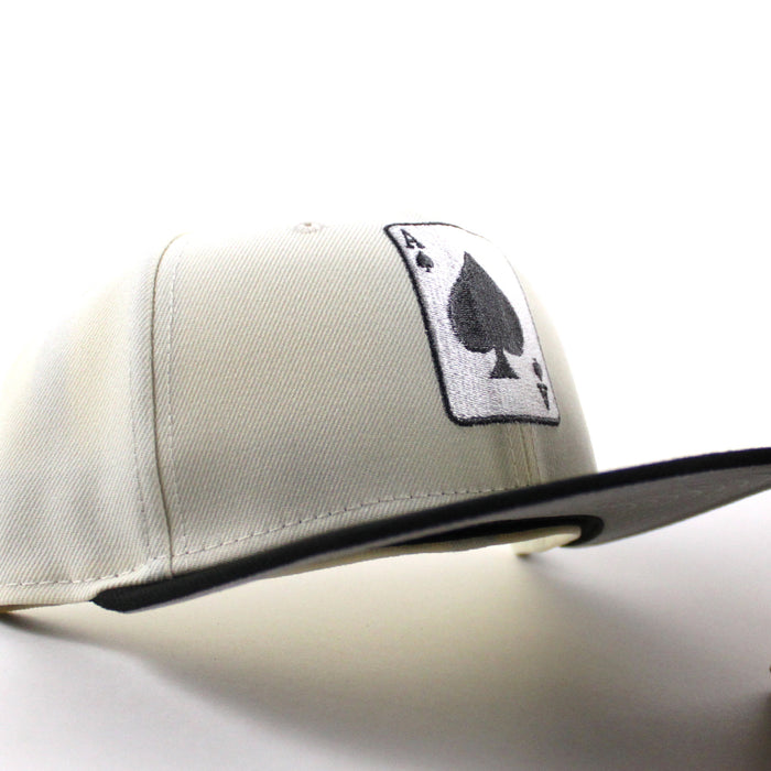 Ace of Spade Ace patch New Era 9Fifty (Chrome White Black Gray Under Brim)