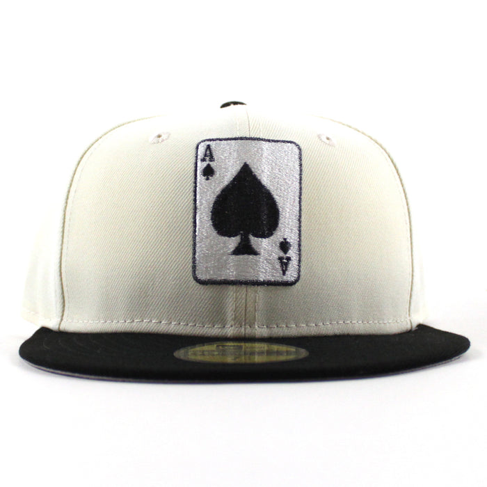 Ace of Spade Ace patch New Era 9Fifty (Chrome White Black Gray Under Brim)