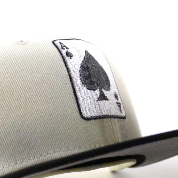 Ace of Spade Ace patch New Era 9Fifty (Chrome White Black Gray Under Brim)