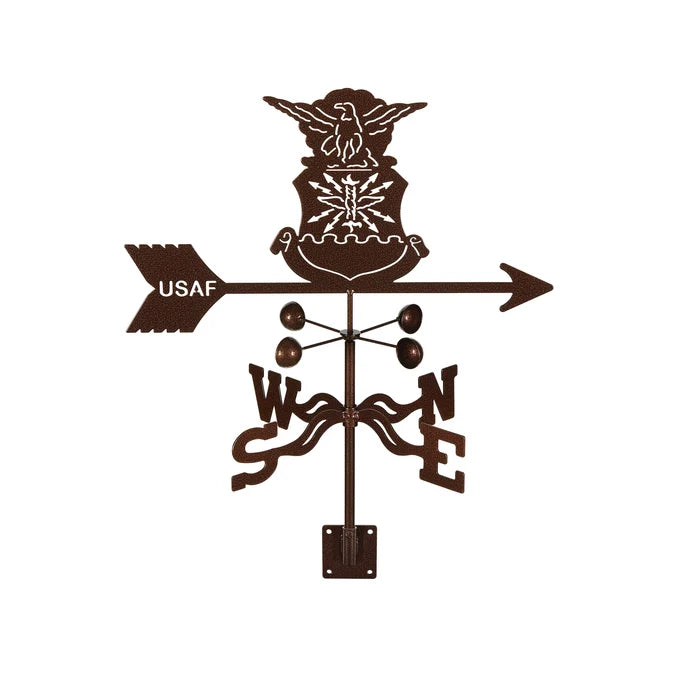 US Air Force Military Weathervane Outdoor Decor