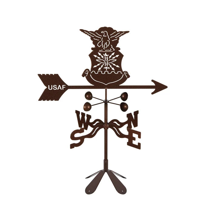 US Air Force Military Weathervane Outdoor Decor