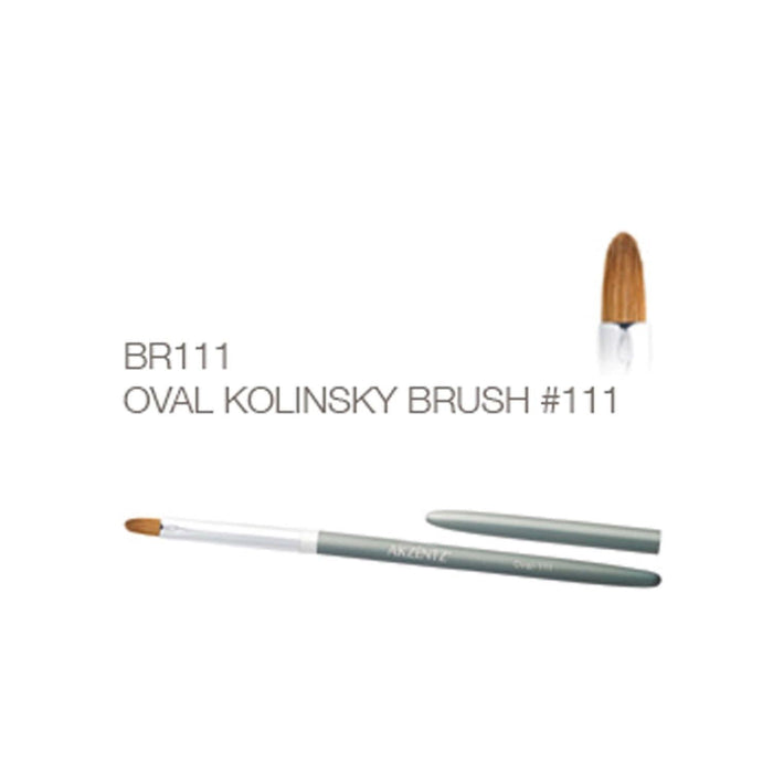 Akzentz Luxury Kolinsky Brush Oval #111