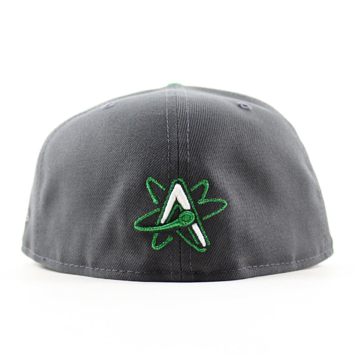 ALBUQUERQUE ISOTOPES New Mexico State New Era 59Fifty Fitted Hat (Graphite Gray Under Brim)