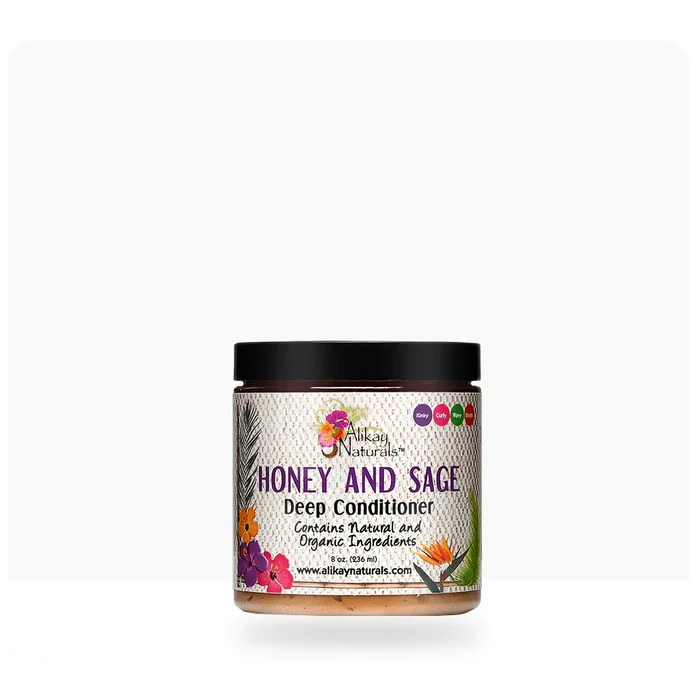 Alikay Naturals HONEY AND SAGE Deep Conditioner 8oz