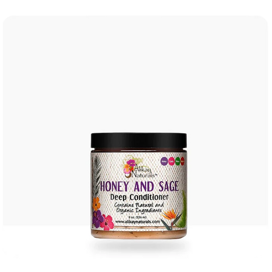 Alikay Naturals HONEY AND SAGE Deep Conditioner 8oz