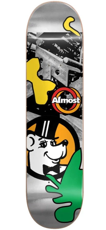ALMOST DECK NEW PRO SILVER LINING R7 8"