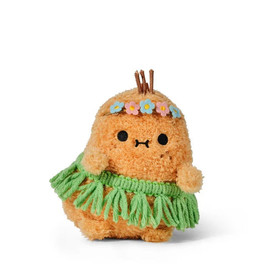 Aloha Ricespud Mini Sitting Plush Toy - Front Cut