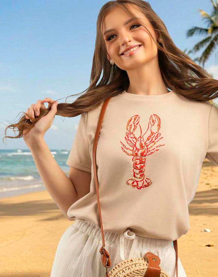 AMANI PRINTED T - SHIRT