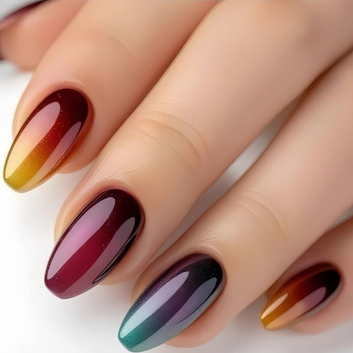 Amber manicure