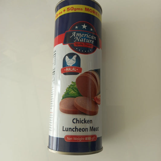 American nature chicken luncheon meat 850 gm