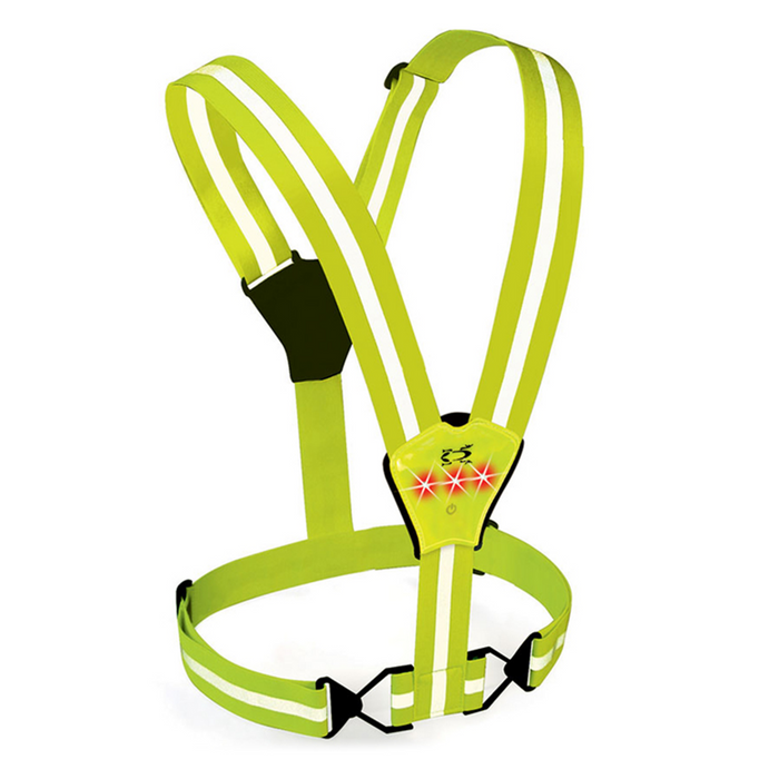 Amphipod Xinglet Strobe Plush Flashing Reflective Vest Accessories AMPHIPOD, INC. Hi-Viz